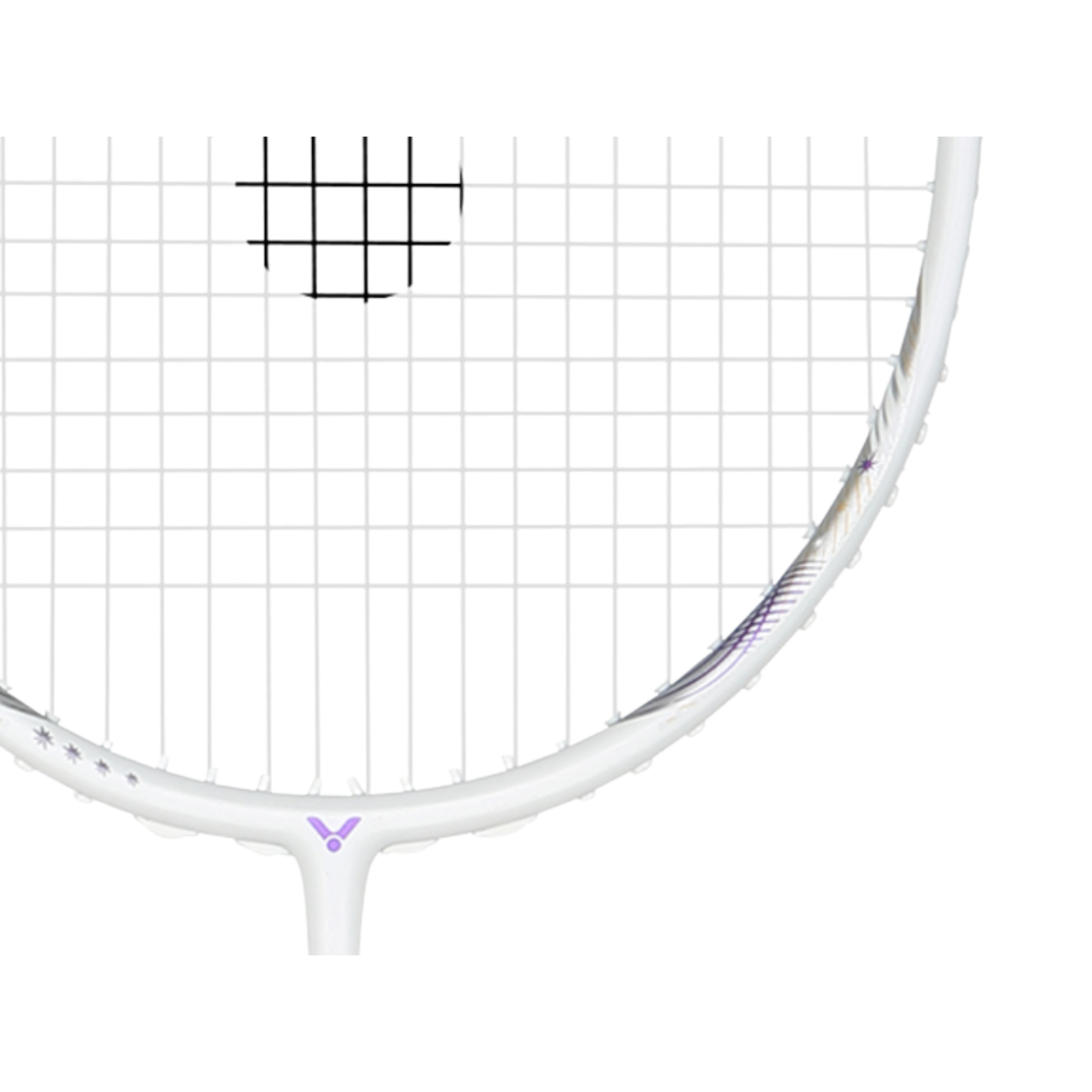 Victor x Tai Tzu Zing Thruster K TTY Badminton Racket - Bright White