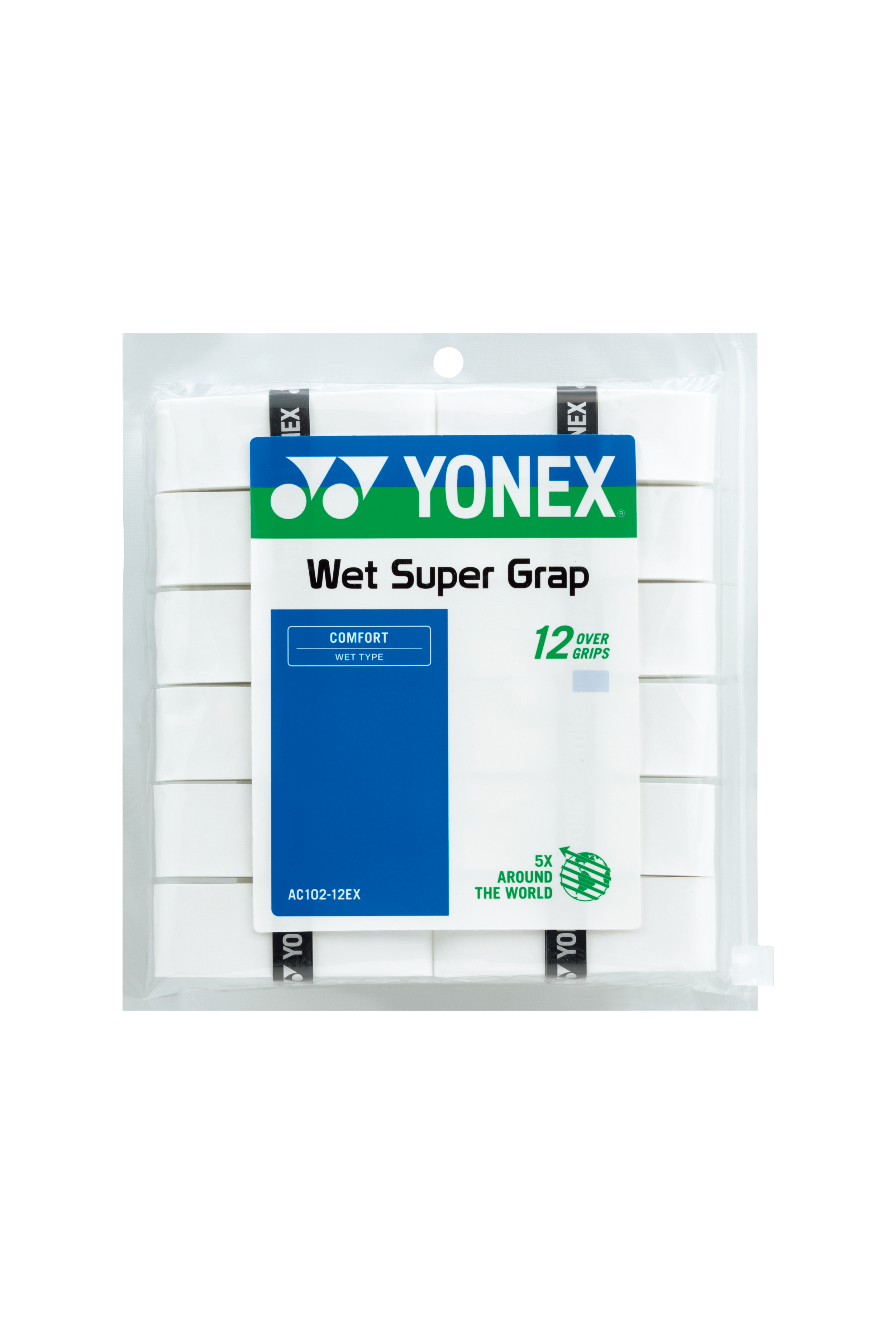 Yonex Wet Super Grap Overgrips 12-Pack AC102-12