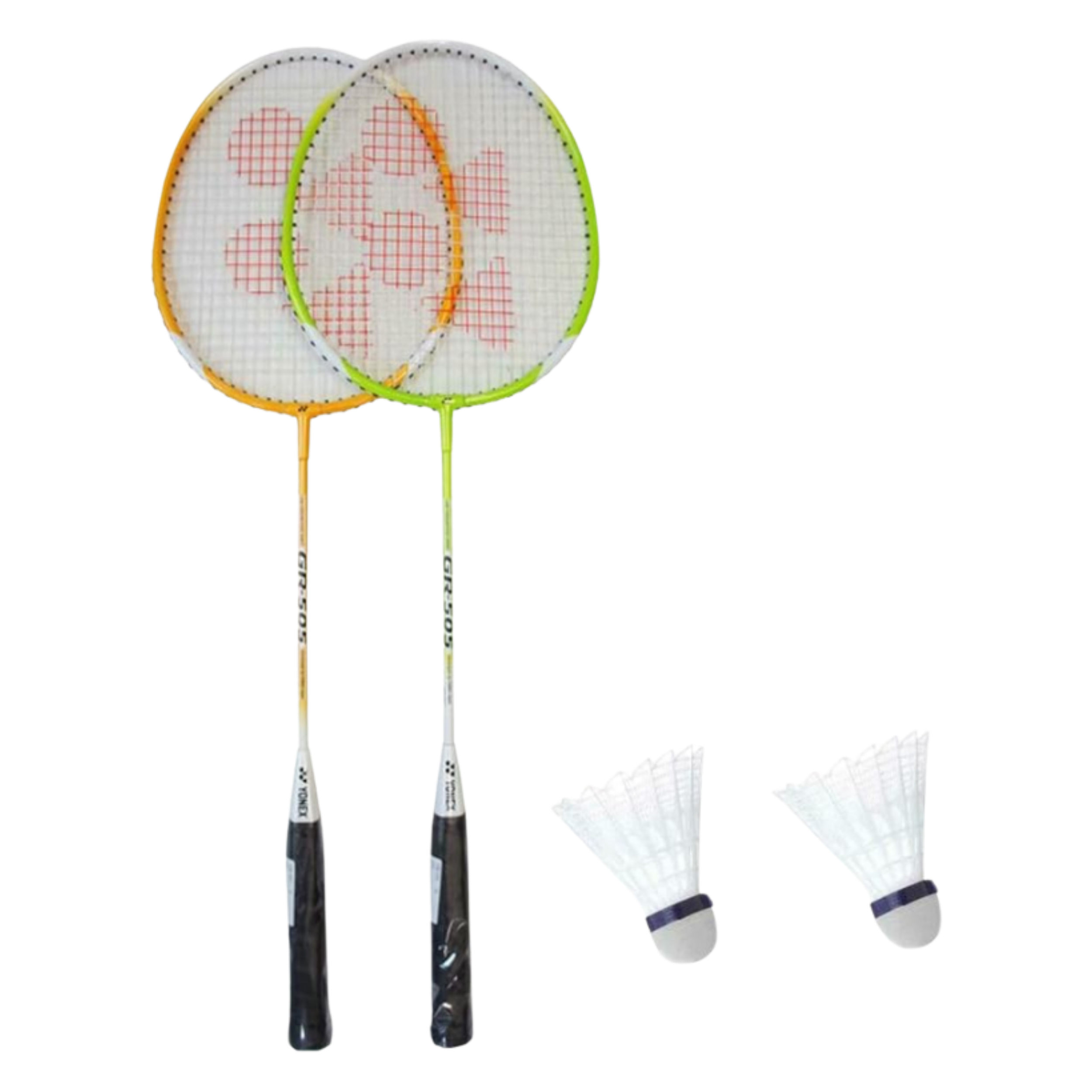 Yonex 2pcs Badminton Racket Combo Set - PreStrung