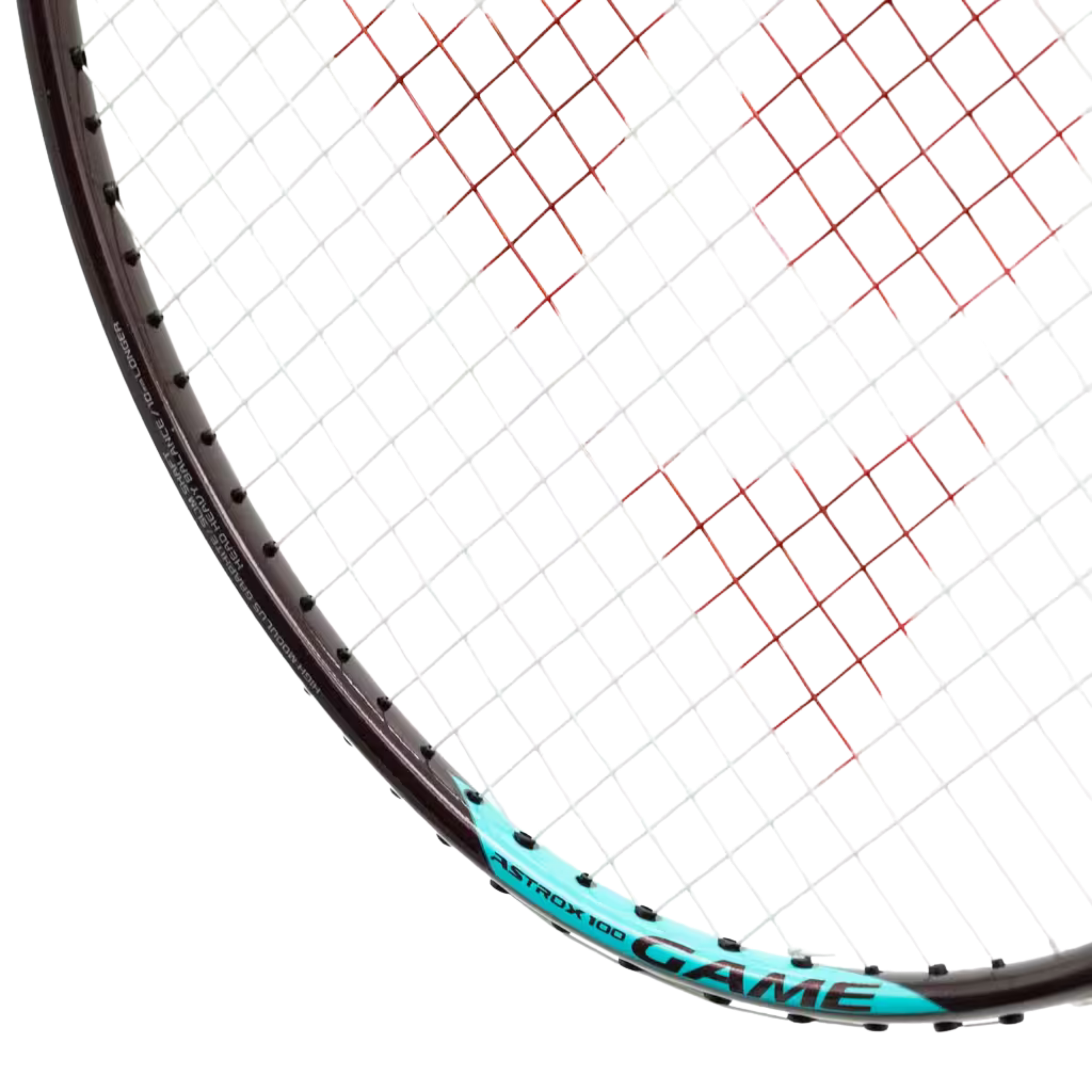 Raquette de badminton Yonex Astrox 100 Game - Kurenai - Pré-cordée