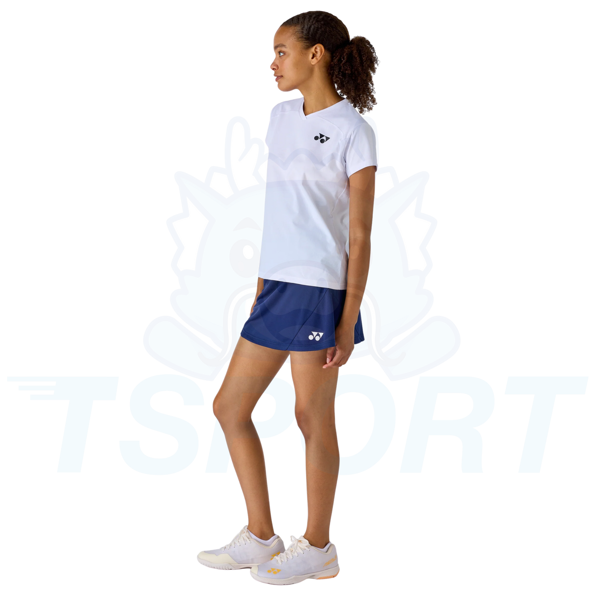 Yonex Practice Crew Neck Women Shirt 20961EX - White
