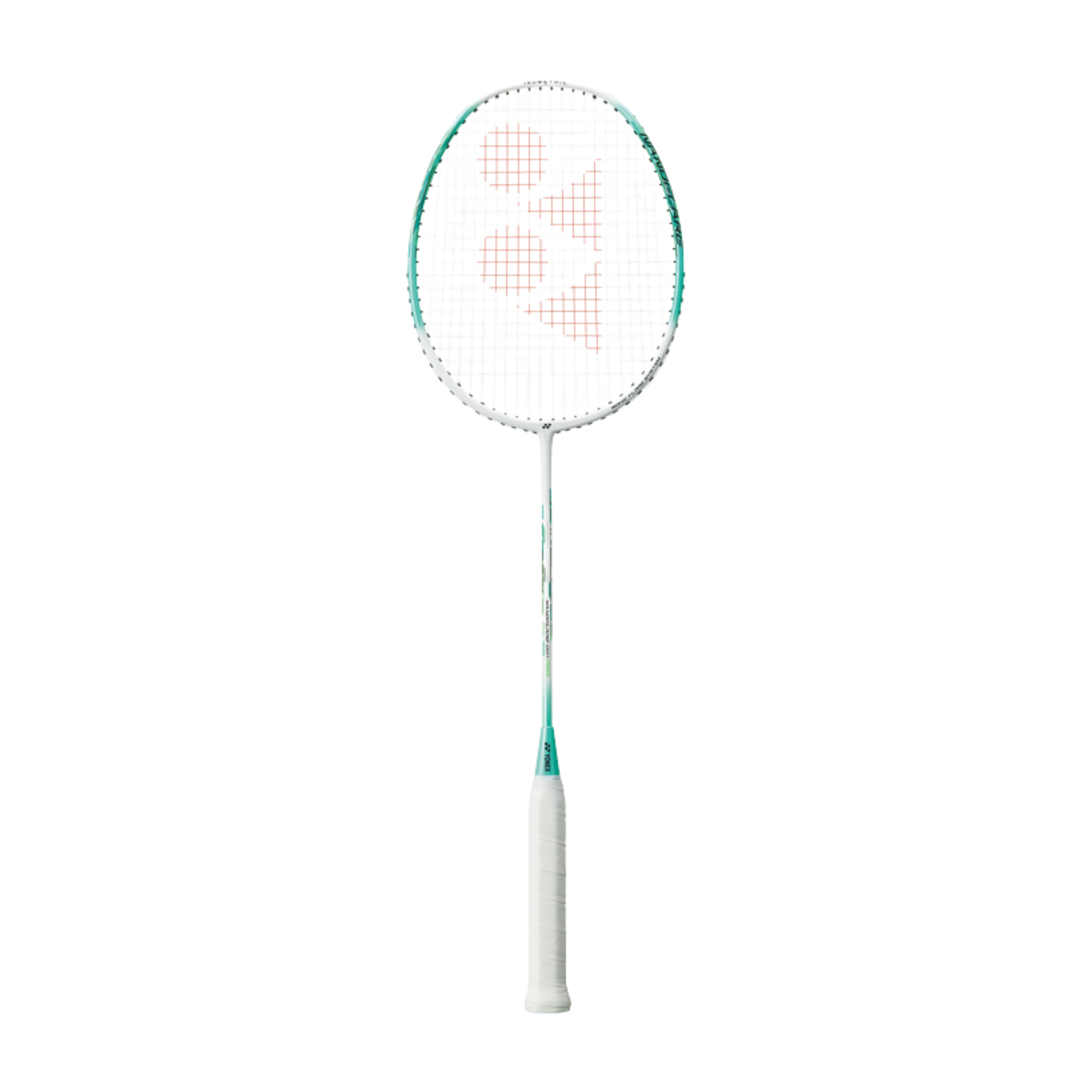 Yonex Nanoflare 001 Feel Badminton Racket - White / Mint - Pre Strung