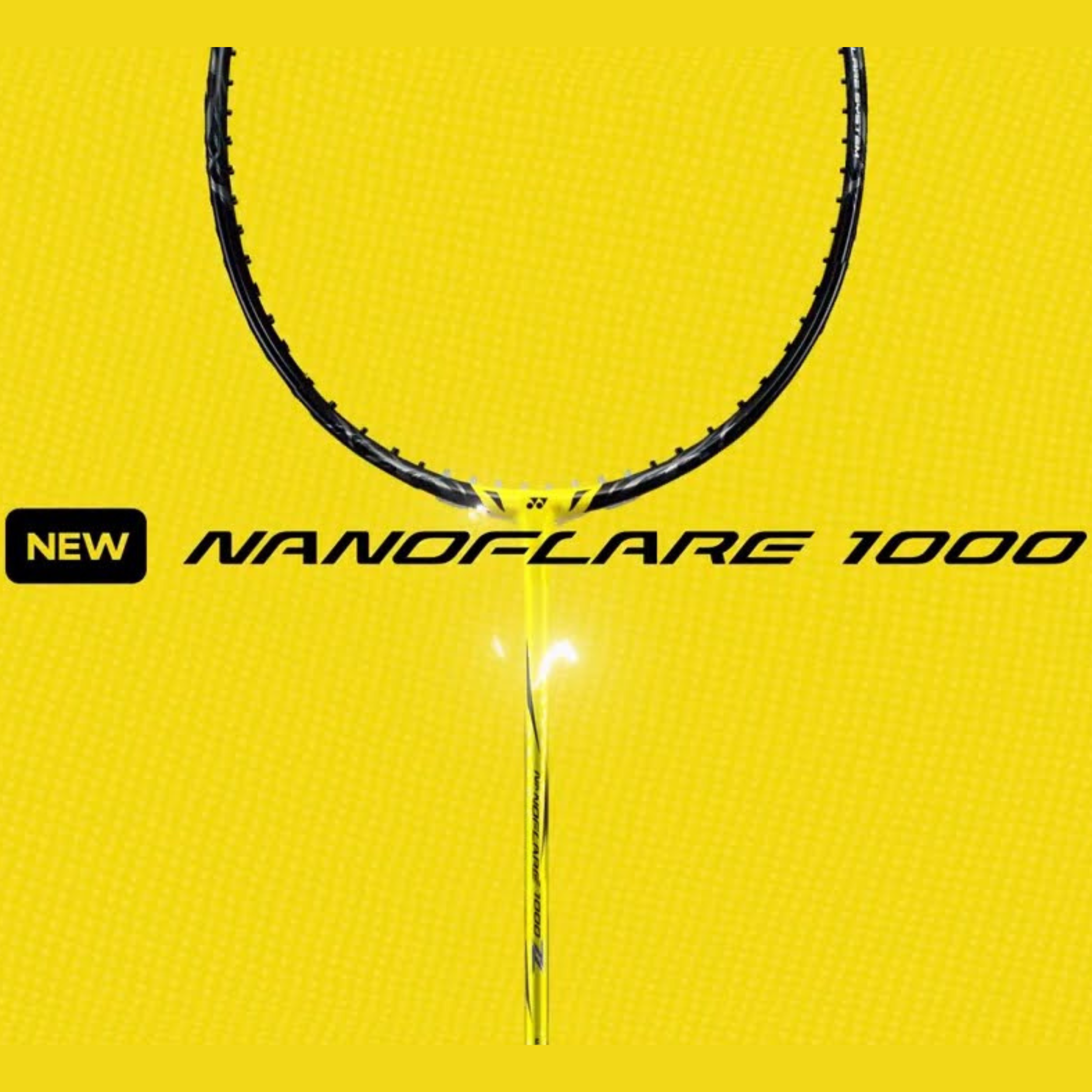 Raquette de badminton Yonex Nanoflare 1000 Z - Jaune éclair