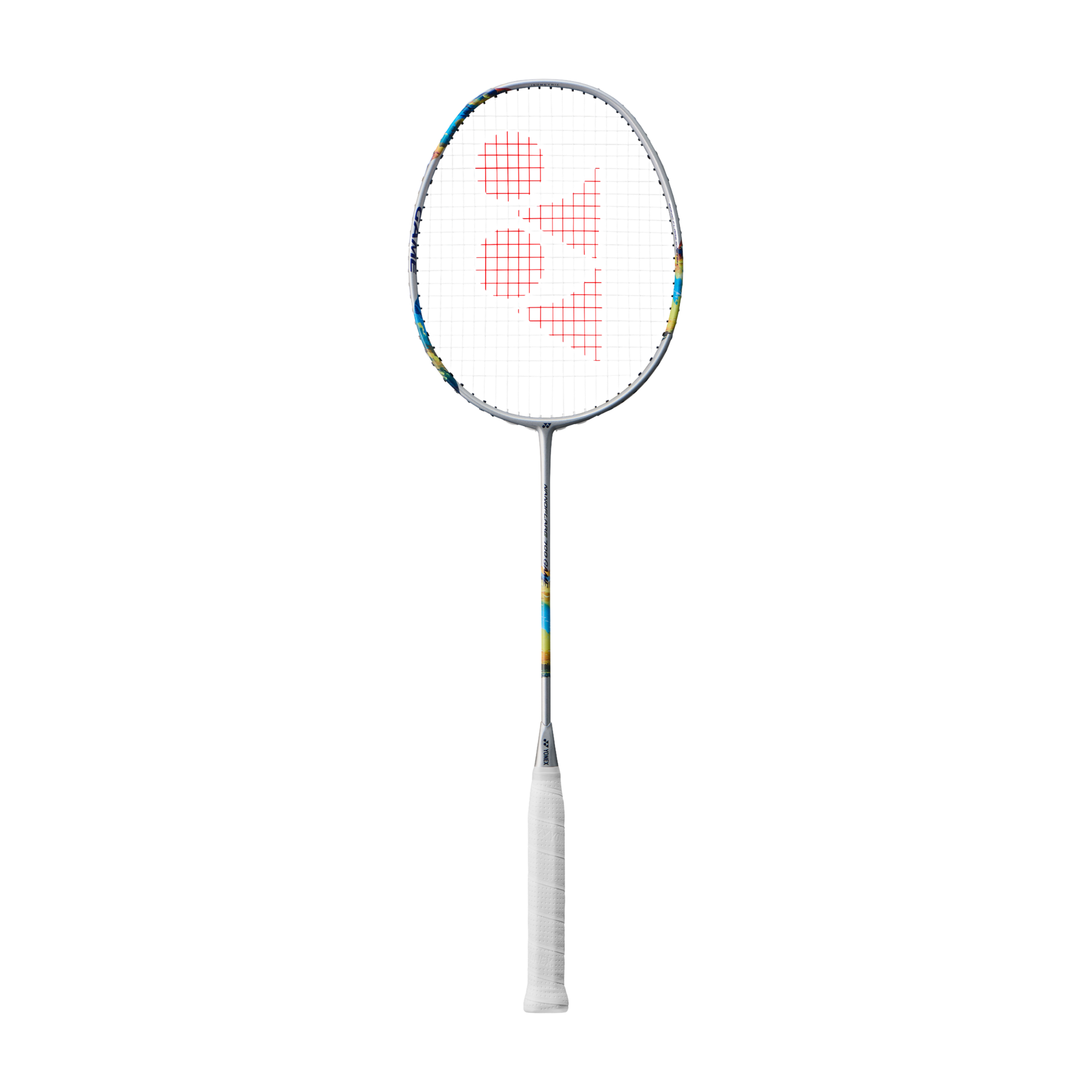 Yonex Nanoflare 700 Game Badminton Racket - Silver / Blue Sky - Pre Strung