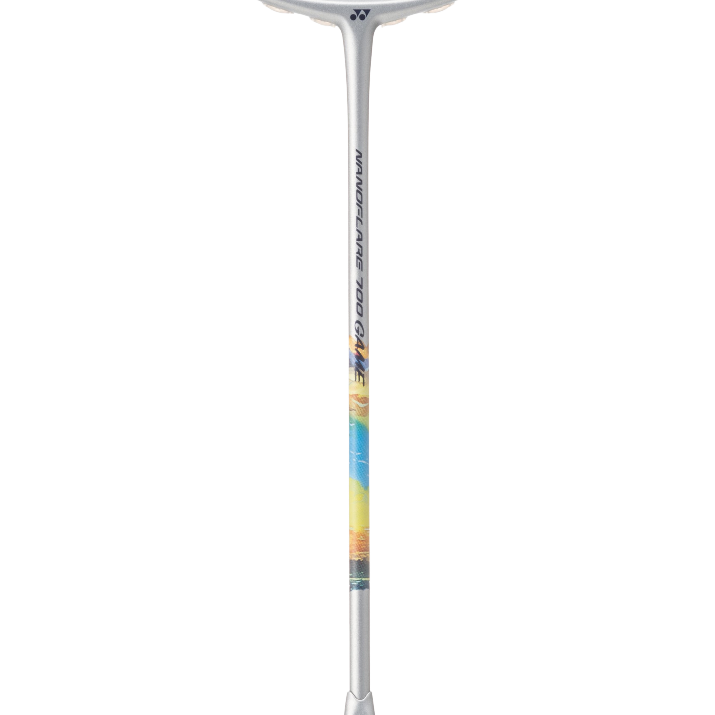 Raquette de badminton Yonex Nanoflare 700 Game - Argent / Bleu Ciel - Cordée d'usine