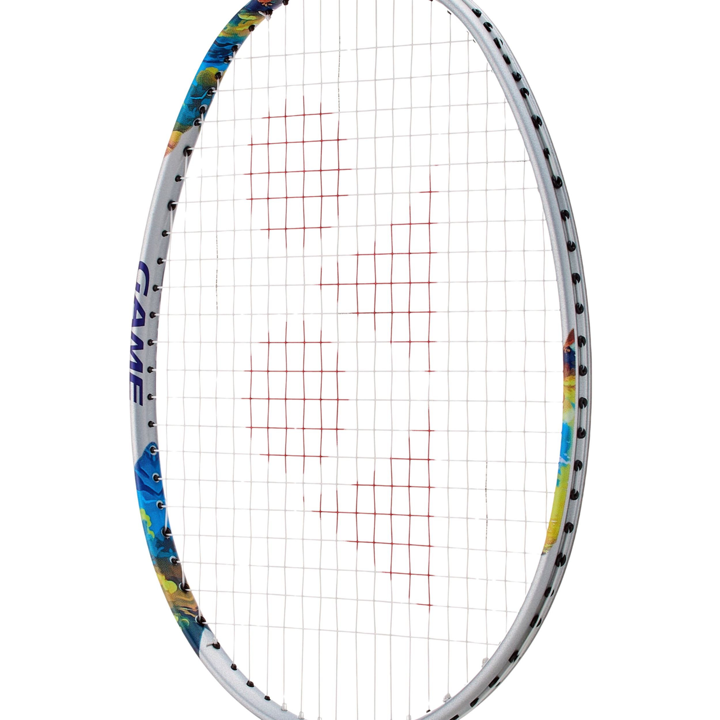 Raquette de badminton Yonex Nanoflare 700 Game - Argent / Bleu Ciel - Cordée d'usine