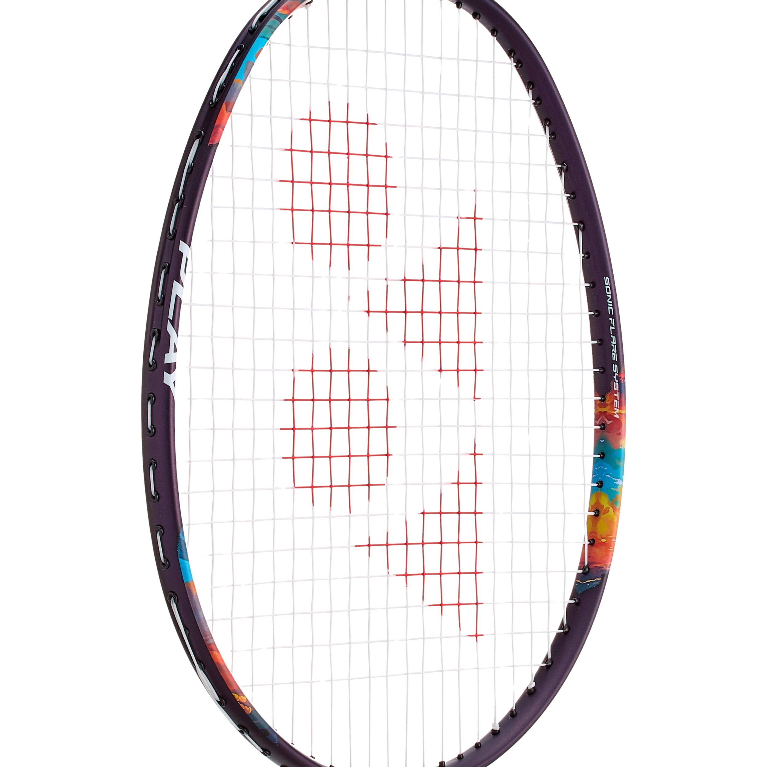 Raquette de badminton Yonex Nanoflare 700 Play - Violet Nuit - Pré-cordée