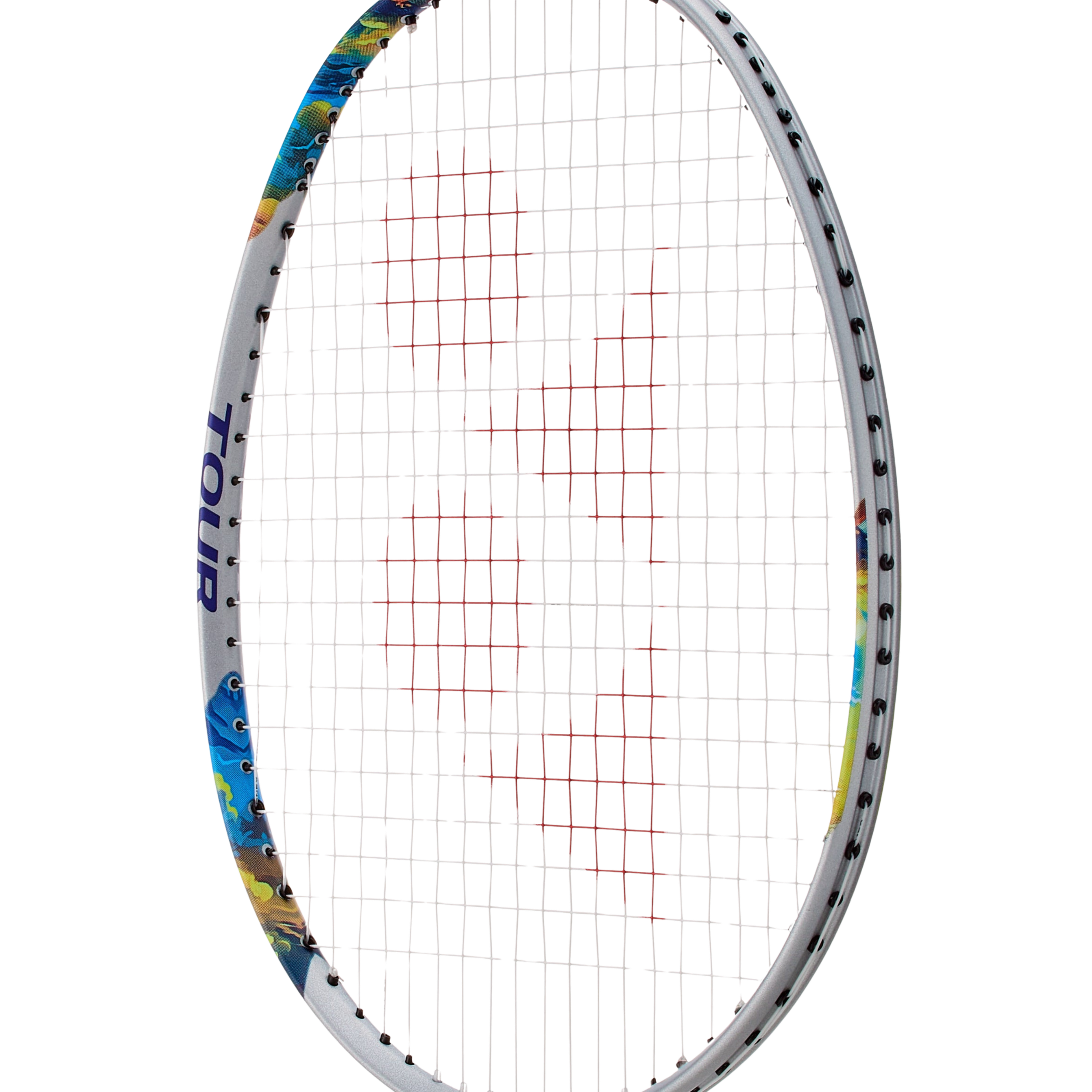 Raquette de badminton Yonex Nanoflare 700 Tour - Argent / Bleu ciel