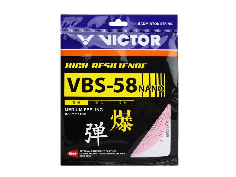 Cordage de badminton Victor VBS-58 Nano - 0,58 mm x 10 m