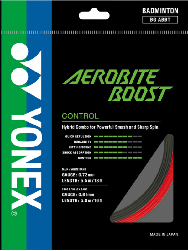 Yonex AEROBITE BOOST Badminton String - 10m Pack