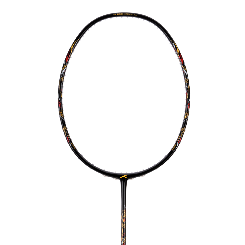 Hundred Atomic-X-Dark Sword Badminton Racket - Black