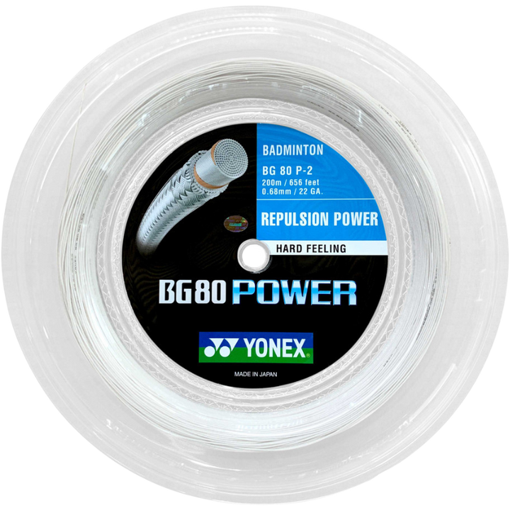 Yonex BG80 Power Badminton String - 200m Reel