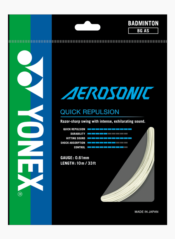 Yonex Aerosonic Badminton String - Japanese Version - 10m