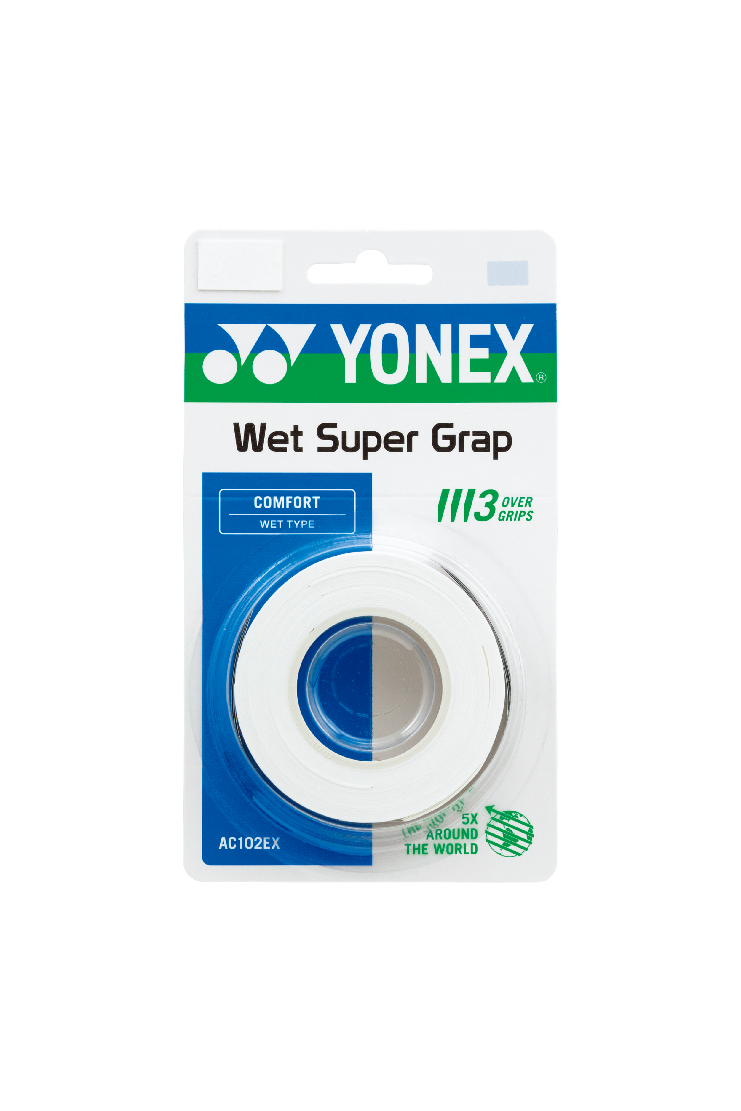 Yonex Wet Super Grap Overgrip 3-Pack AC102