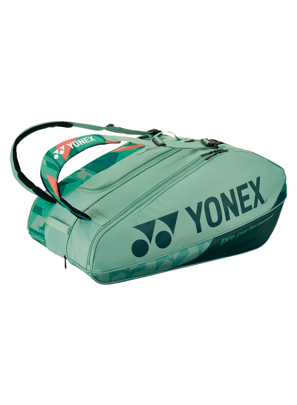 Yonex BA924212EXOLGN (Olive Green) 12pk Pro Badminton Tennis Racket Bag