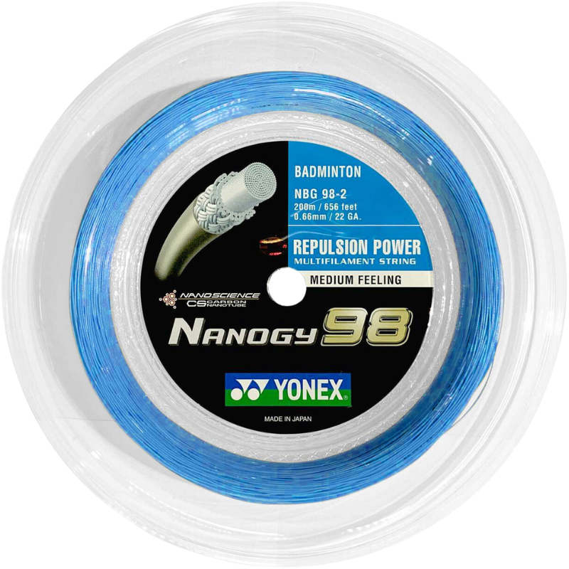 Yonex NANOGY 98 Badminton String - 200m Reel
