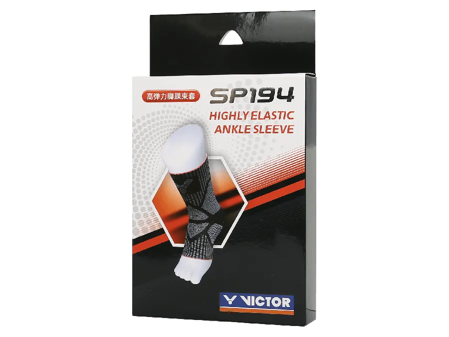 Victor Highly Elastic Ankle Sleeve Black SP194C