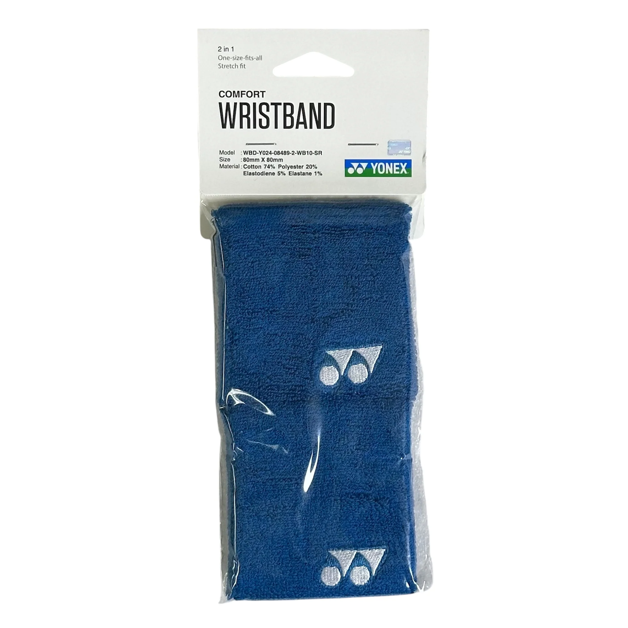 Yonex 8cm Comfort Wristband (a pair) WBD-Y024-11488-2-WB10-SR