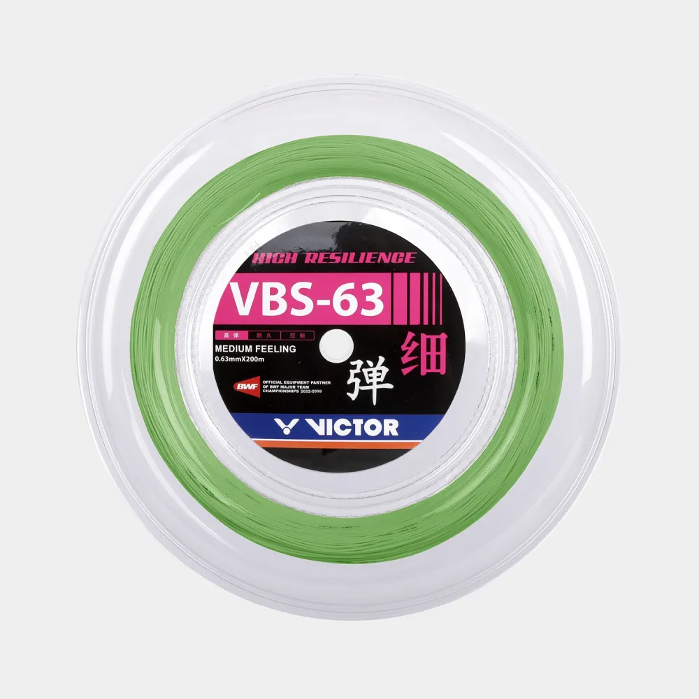 Victor VBS-63 Badminton String - 200m Reel