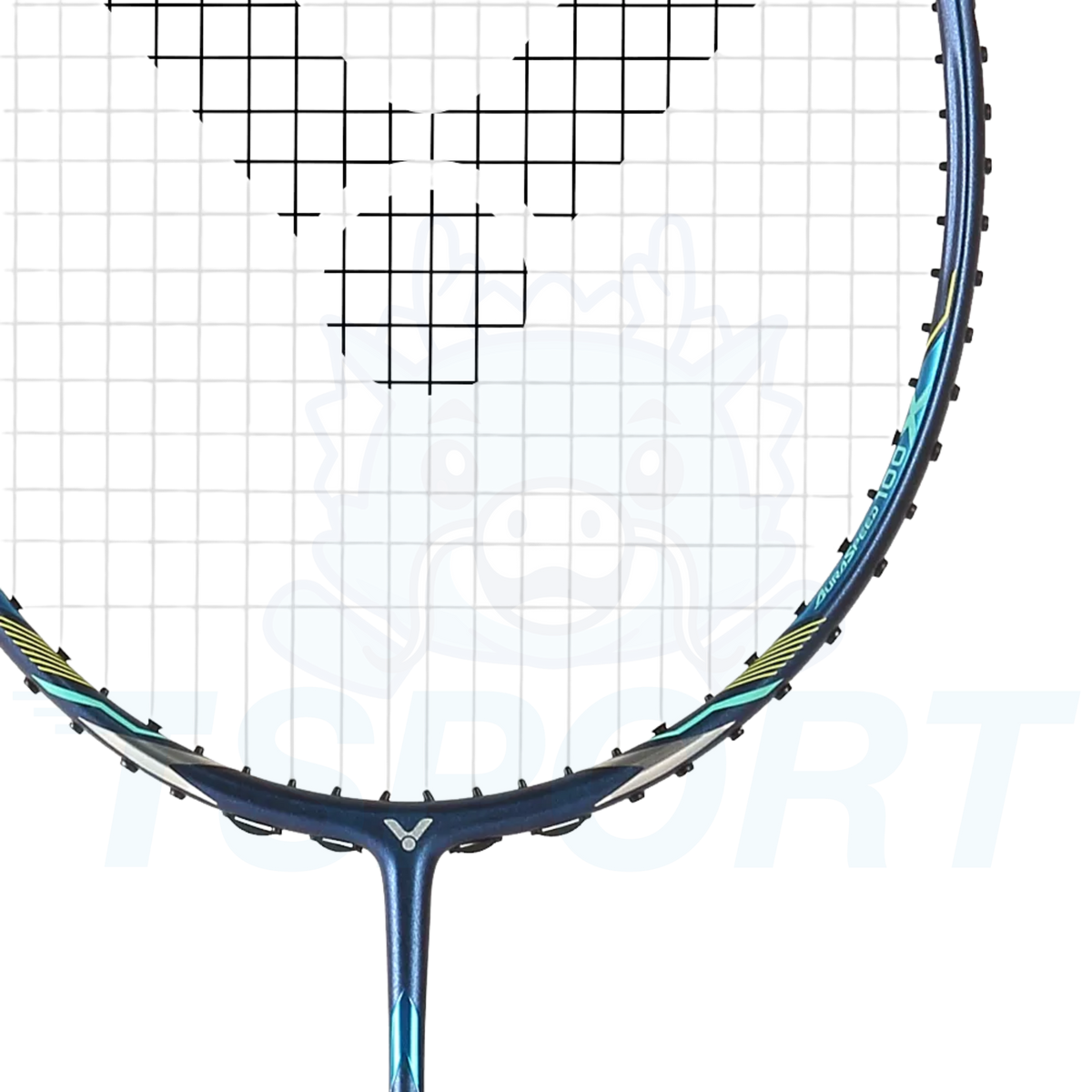 Victor AuraSpeed 100X Badminton Racket - Deep Sea Blue