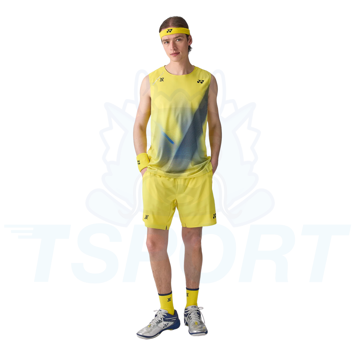 Yonex x Viktor Axelsen Men Sleeveless Top 10798 - Laser Yellow
