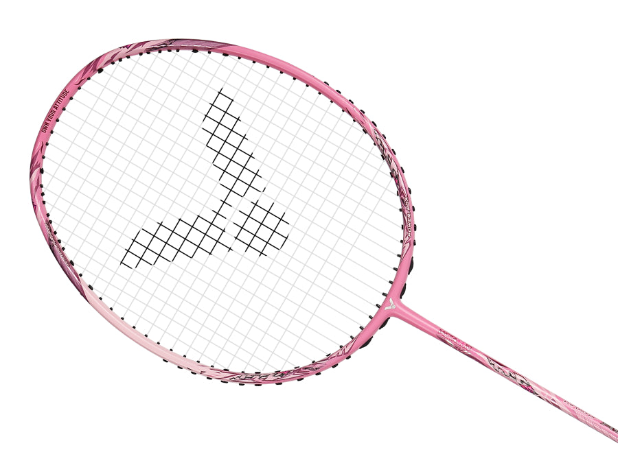 Victor TK Ryuga Metallic Capsule Series Badminton Racquet Pink 4U