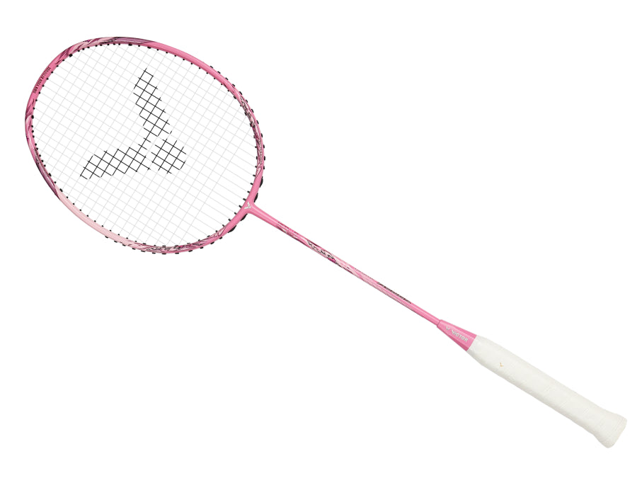 Victor TK Ryuga Metallic Capsule Series Badminton Racquet Pink 4U