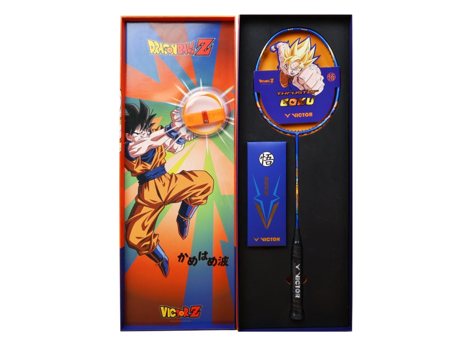 Victor Thruster Dragon Ball Z Racquet Giftbox Blue 4UG6