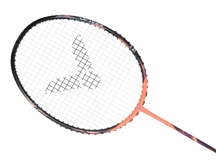 Victor DRIVE X 12 Badminton Racquet Salmon 4U