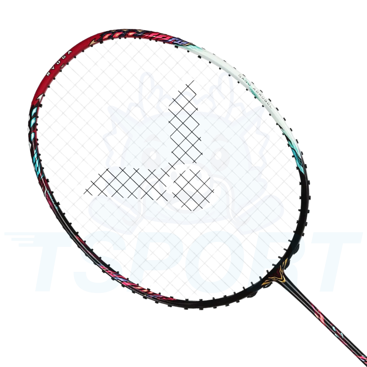 Victor Thruster Ryuga III Badminton Racket - Armor Black / Magenta