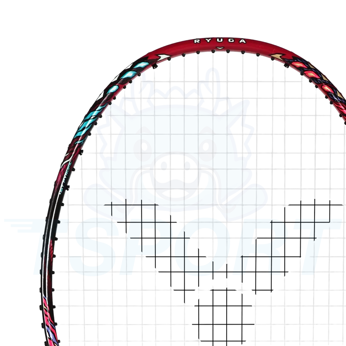 Victor Thruster Ryuga III Badminton Racket - Armor Black / Magenta