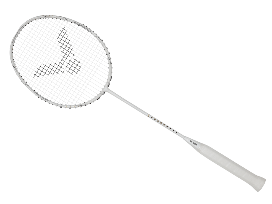 Victor AURASPEED ONE PIECE RACKET GIFT SET WHITE 4U