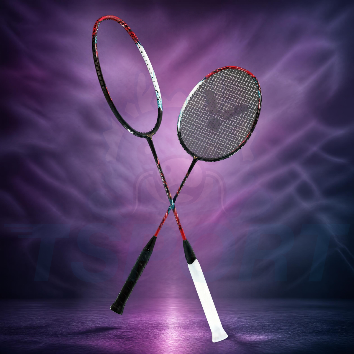 Victor Thruster Ryuga III Badminton Racket - Armor Black / Magenta