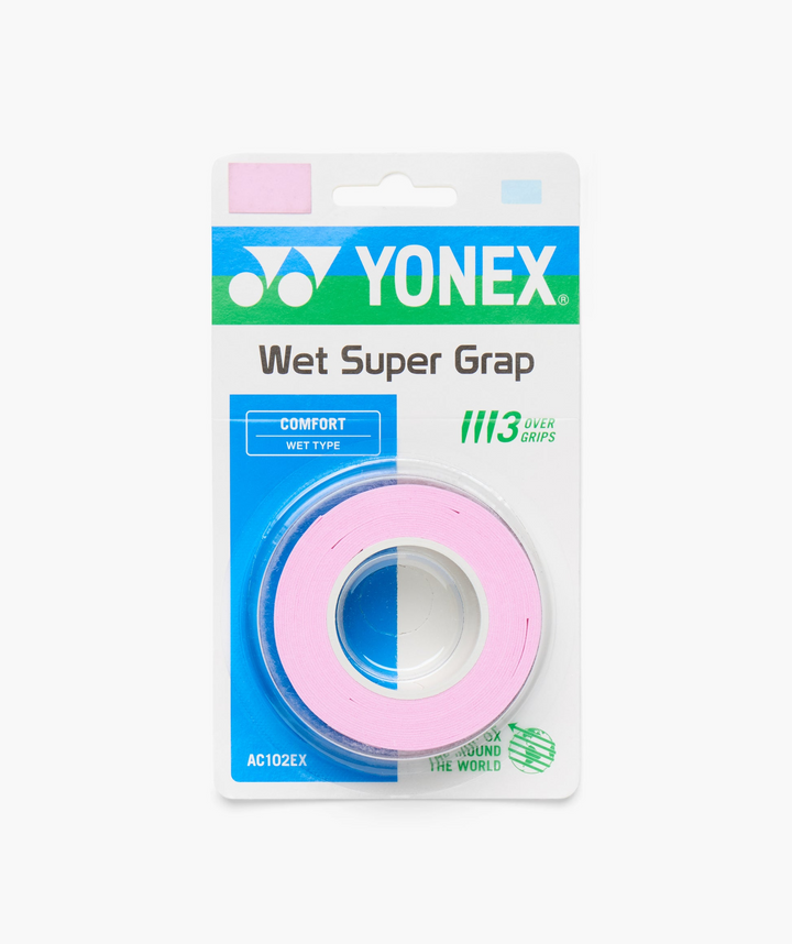Yonex Wet Super Grap Overgrip 3-Pack