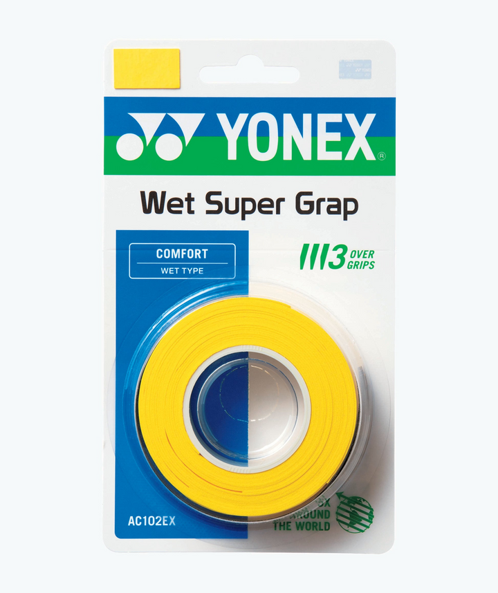 Yonex Wet Super Grap Overgrip 3-Pack