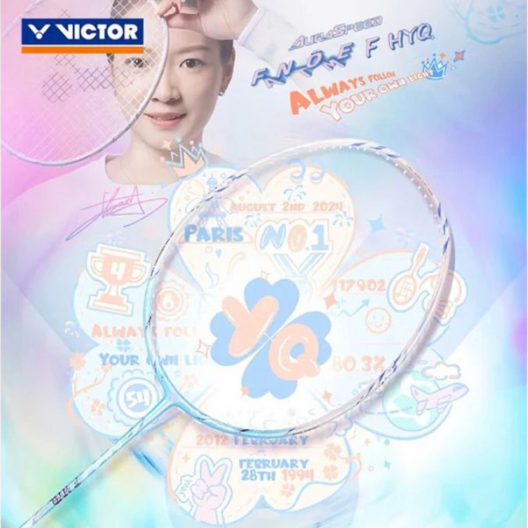 Victor x Huang Ya Qiong Auraspeed Fantome F M Limited Badminton Racket