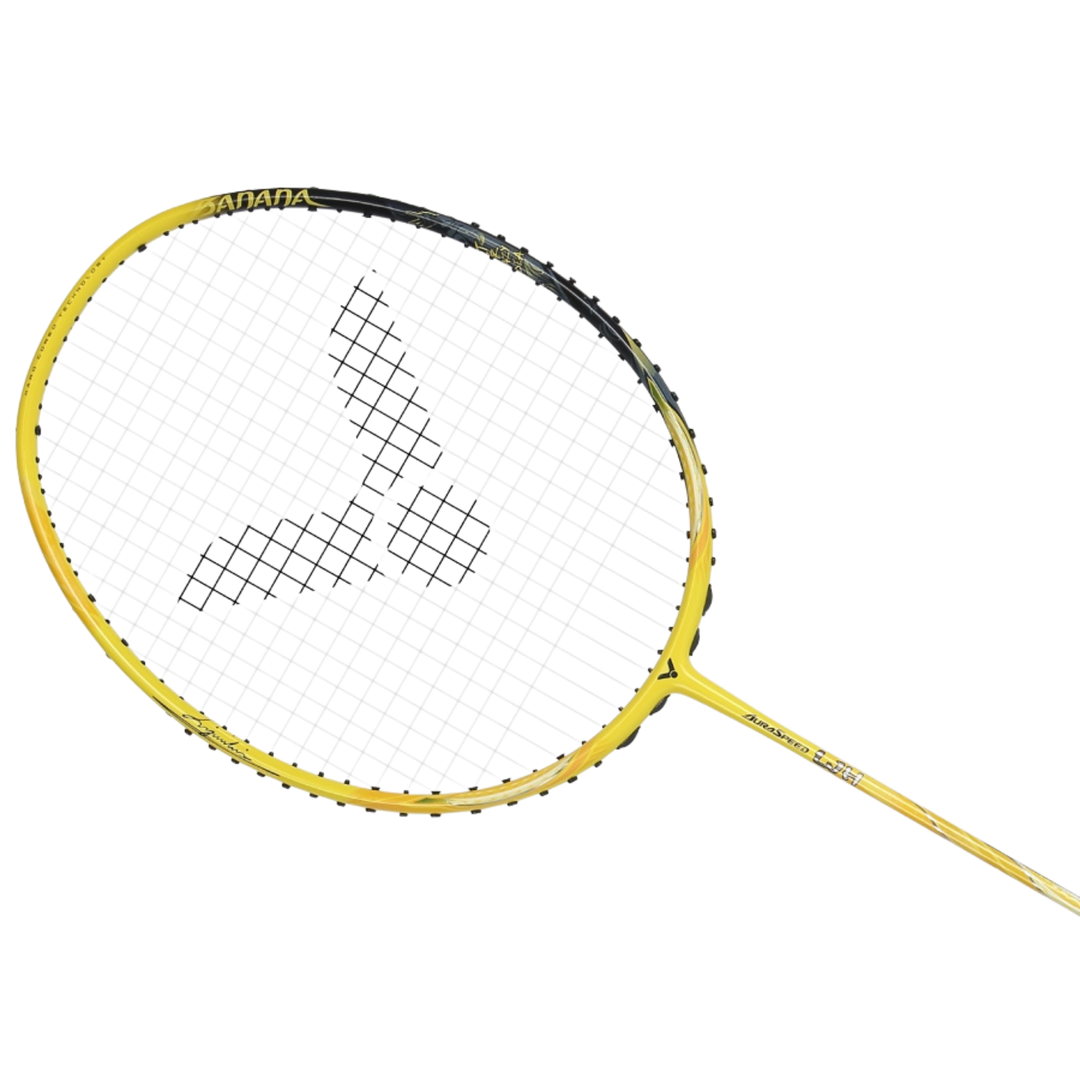 Victor Auraspeed Li Junhui Limited Badminton Racket - Yellow