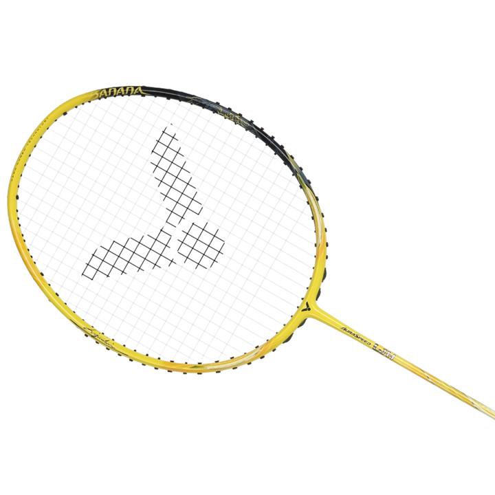 Victor Auraspeed Li Junhui Limited Badminton Racket - Yellow