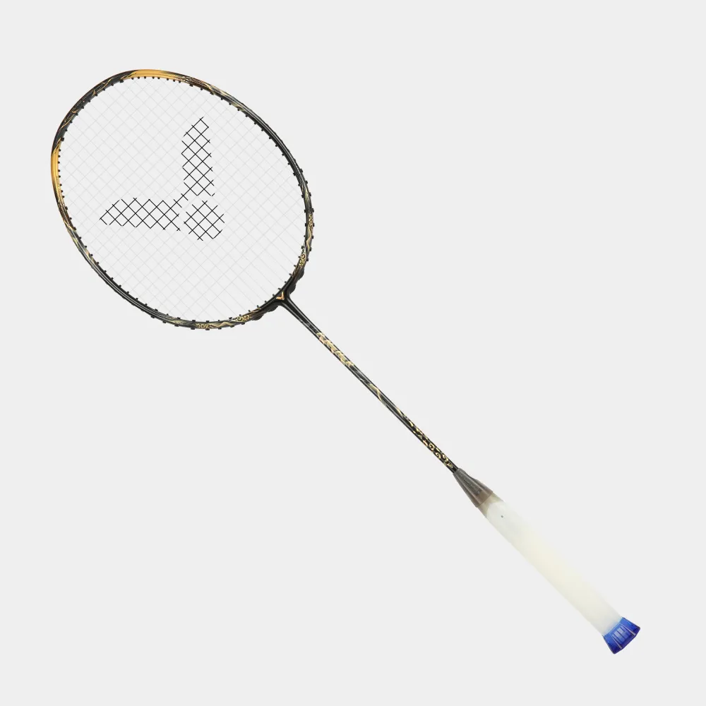 Victor Auraspeed Panther C Badminton Racket - Leopard Black