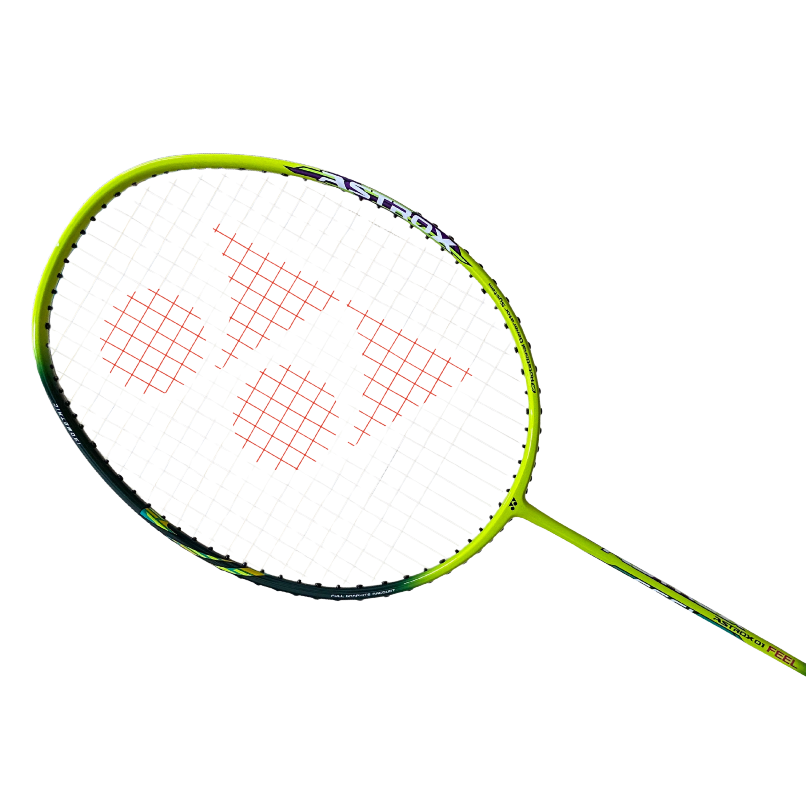 Yonex Astrox 01 Feel Badminton Racket - Lime - Pre Strung