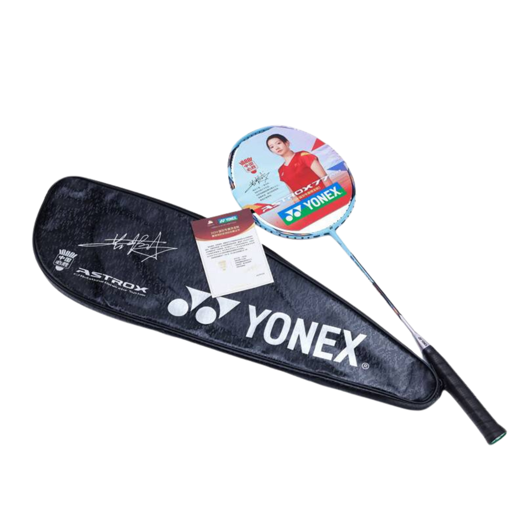 [Pre-Owned] Yonex Astrox 77 Pro Huang Ya Qiong Limited Badminton Racket - Sky Blue