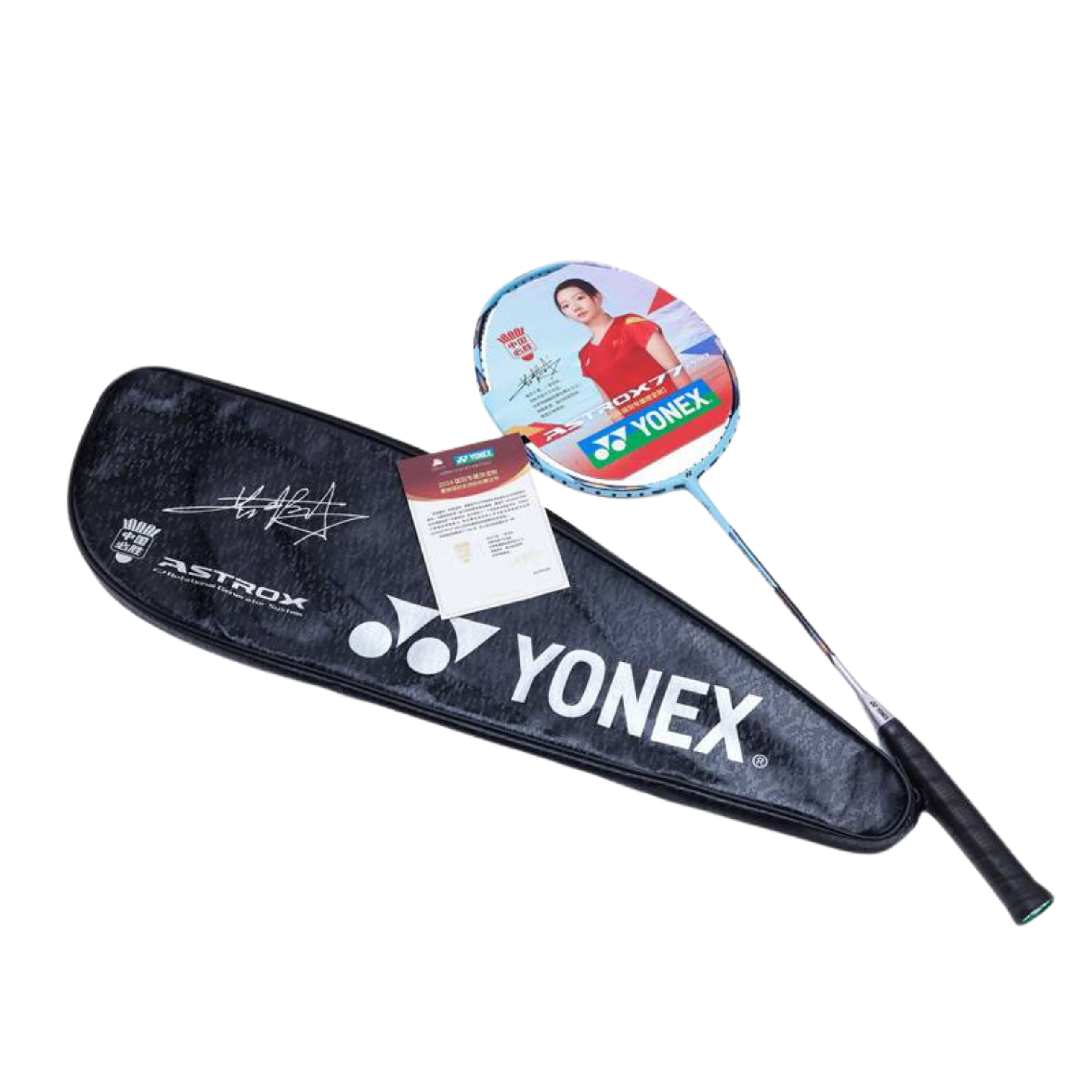 [Collect] Yonex Astrox 77 Pro Huang Ya Qiong Limited Badminton Racket - Sky Blue