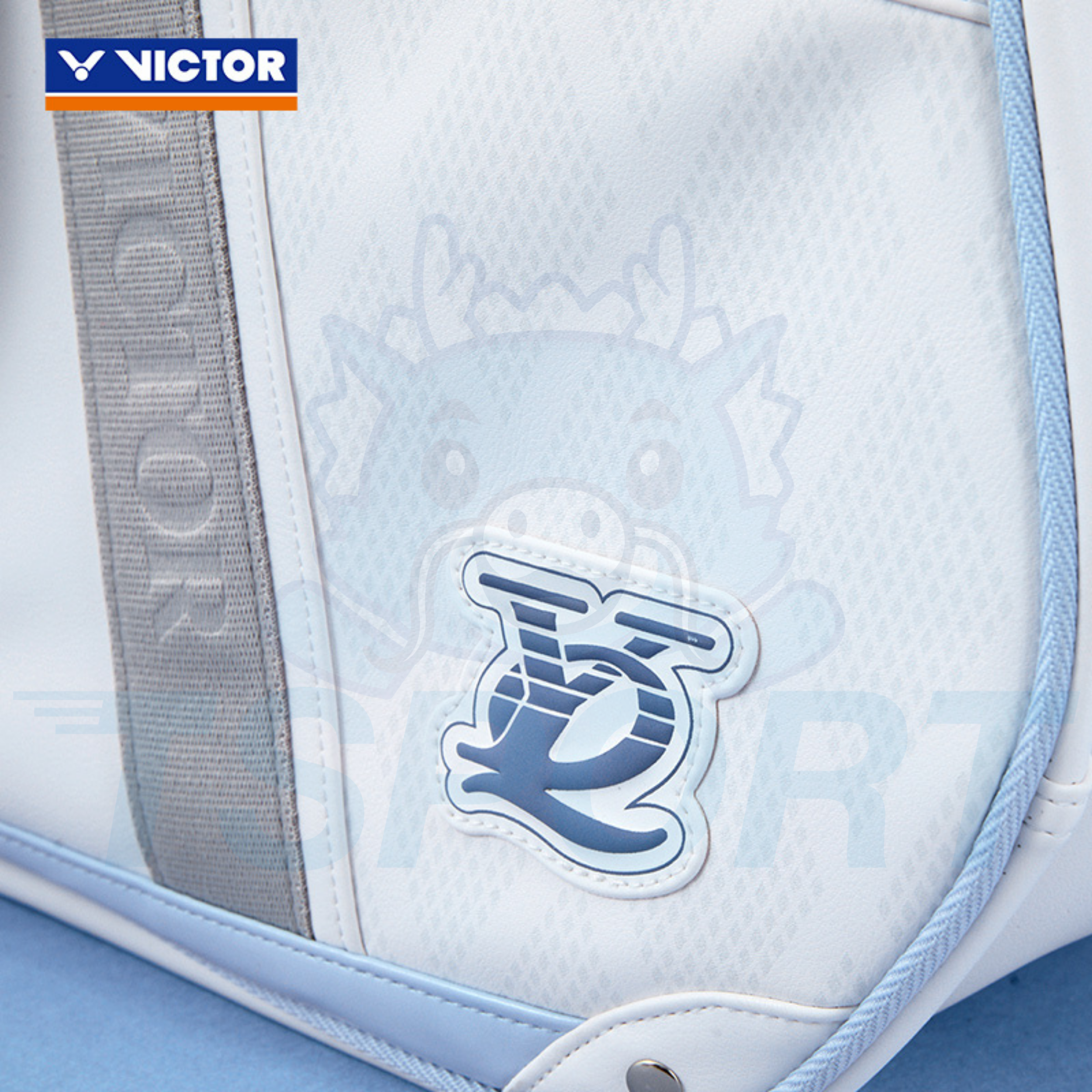 Victor x Huang Ya Qiong Collection 2.0 Rectangular Badminton Bags BR5681HYQ - Bright White
