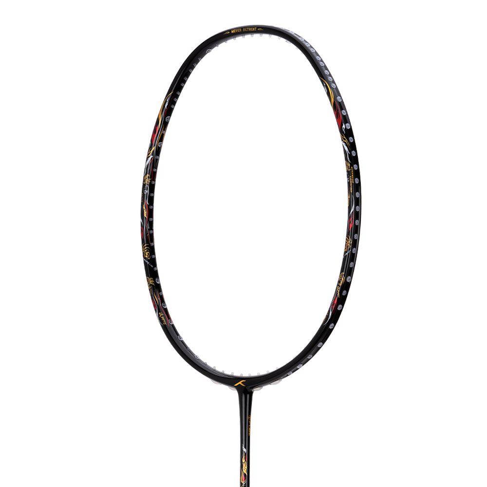 Hundred Battle 900 (4U) Badminton Racket - Black