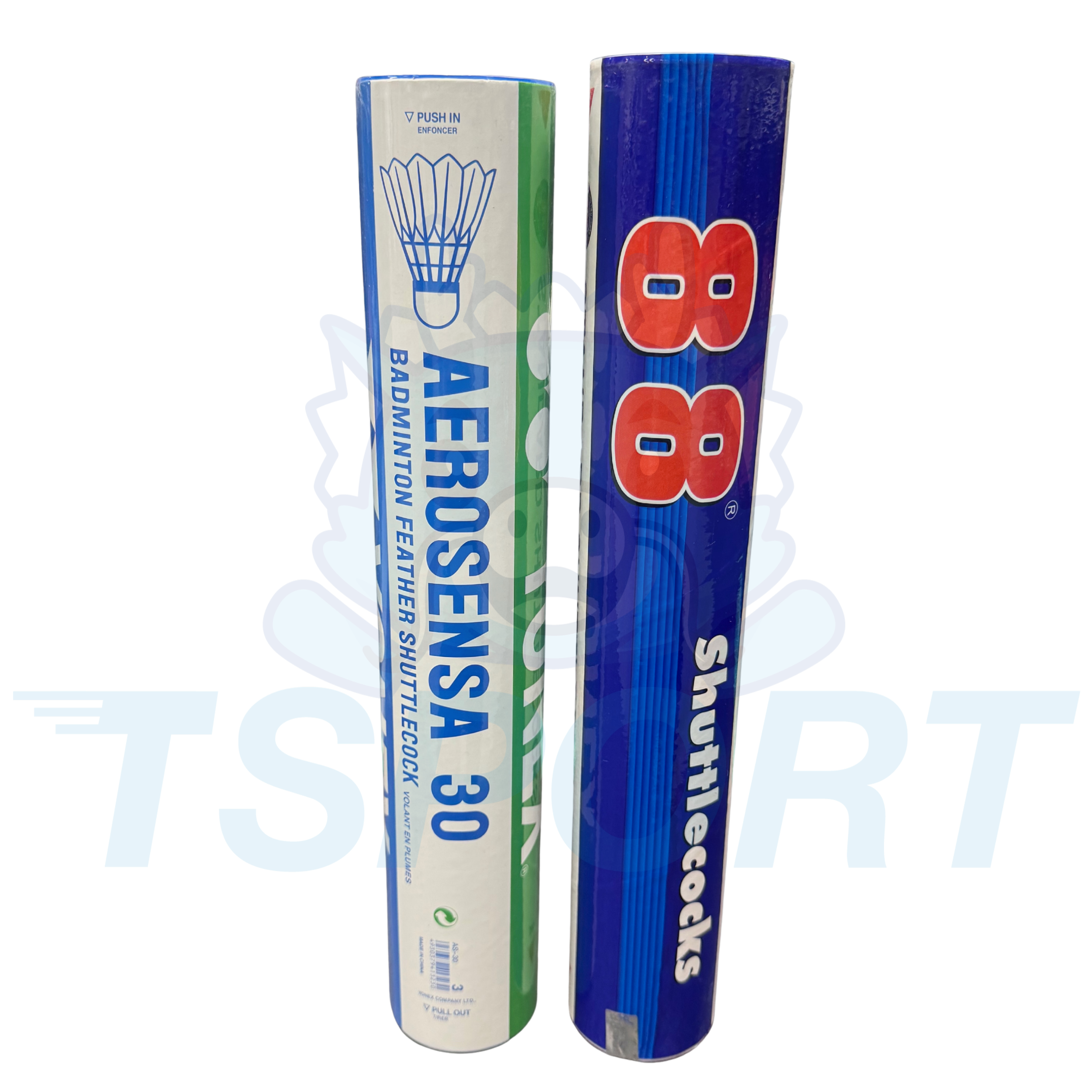 [COMBO] Yonex Aerosensa 30 (1 Tube) + 88 Feather Shuttlecocks (1 Tube) – 2 Tubes Set (AS30 + 88)