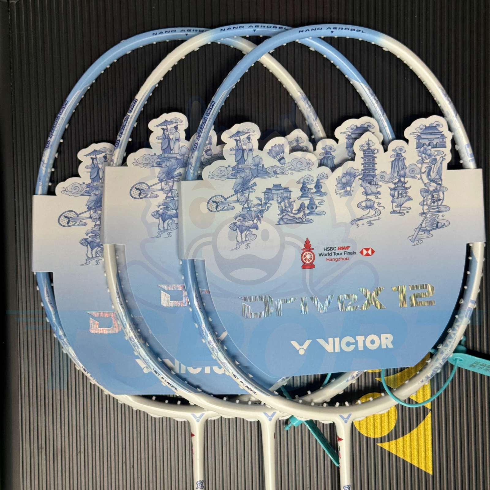 [Collect] Victor DriveX 12 WTF Badminton Racket - Blue