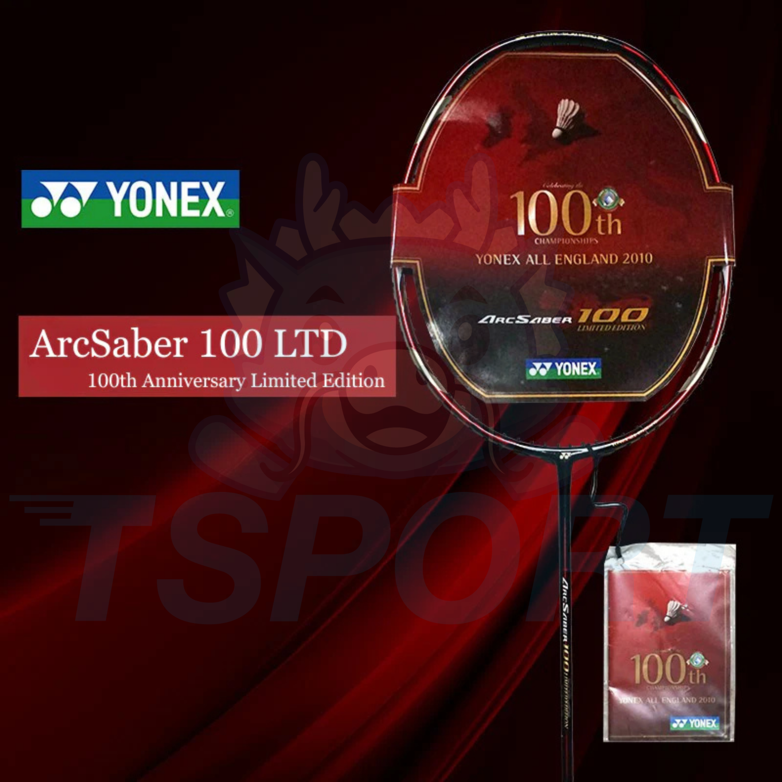 [Collect] Yonex ArcSaber 100th All England Championships Limited Badminton Racket