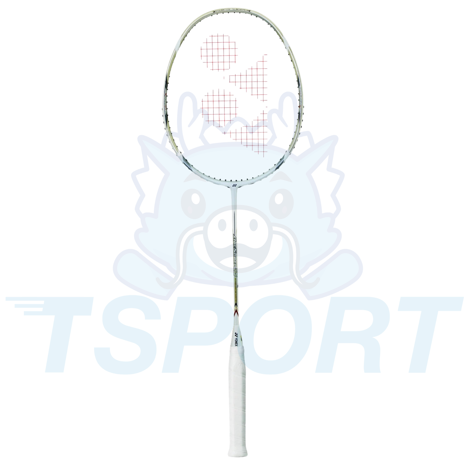 [Collect] Yonex Arcsaber 10 Badminton Racket - Pearl White