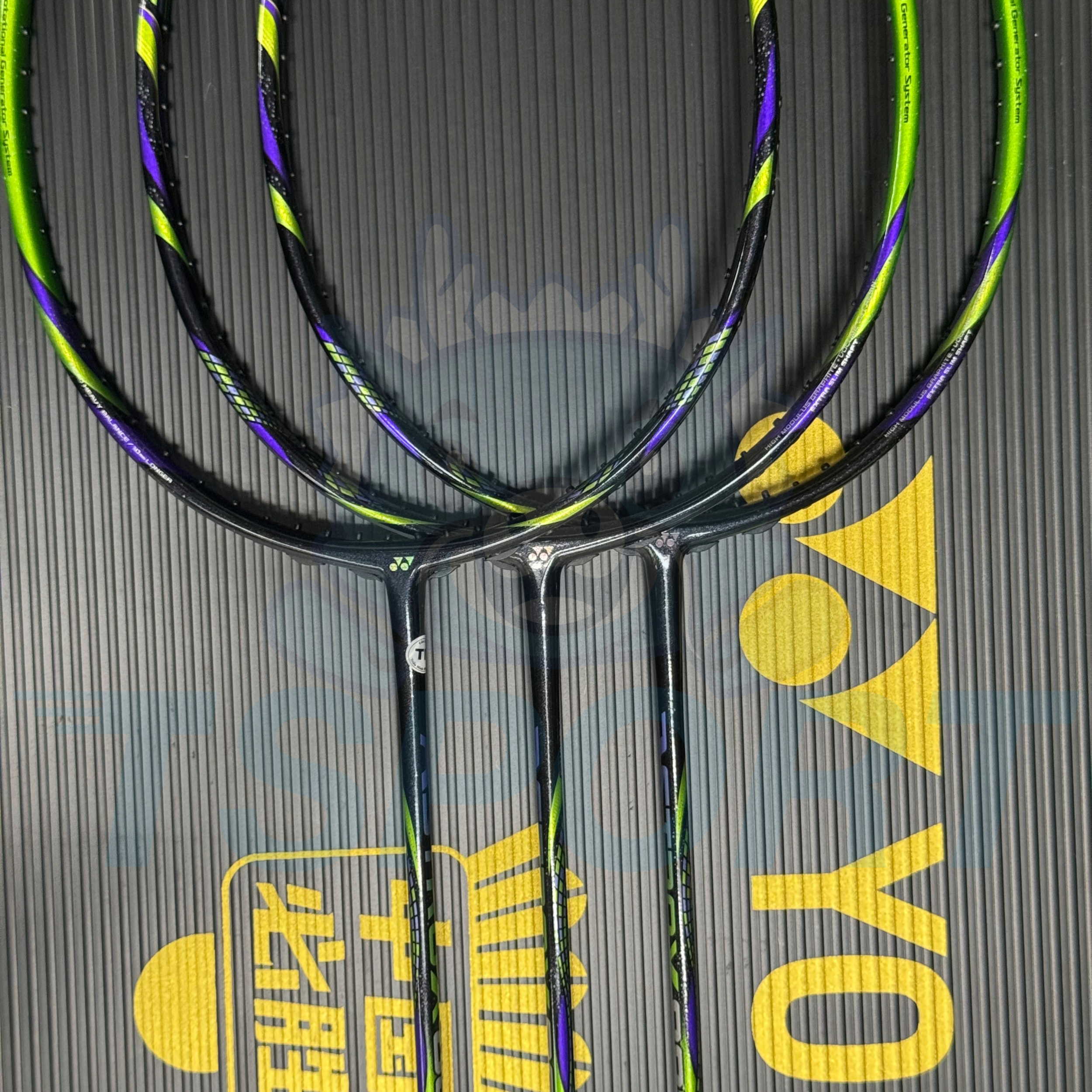 [Collect] Yonex Astrox 88D Pro China National Team Limited Badminton Racket - Green / Purple
