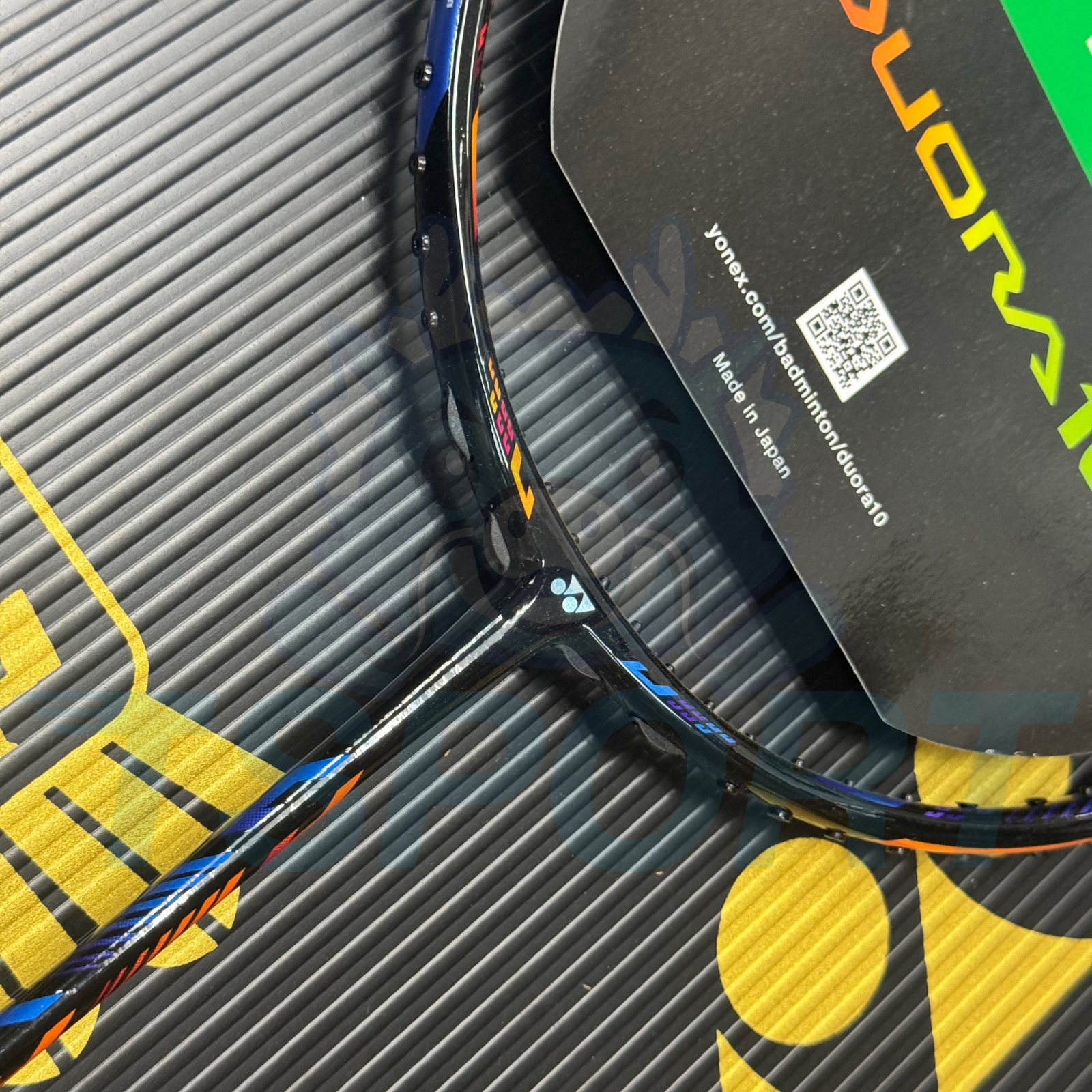 [Collect] Yonex Duora 10 Badminton Racket - Blue / Orange